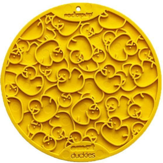 Sodapup Lick Mat Duck Design with suction cups