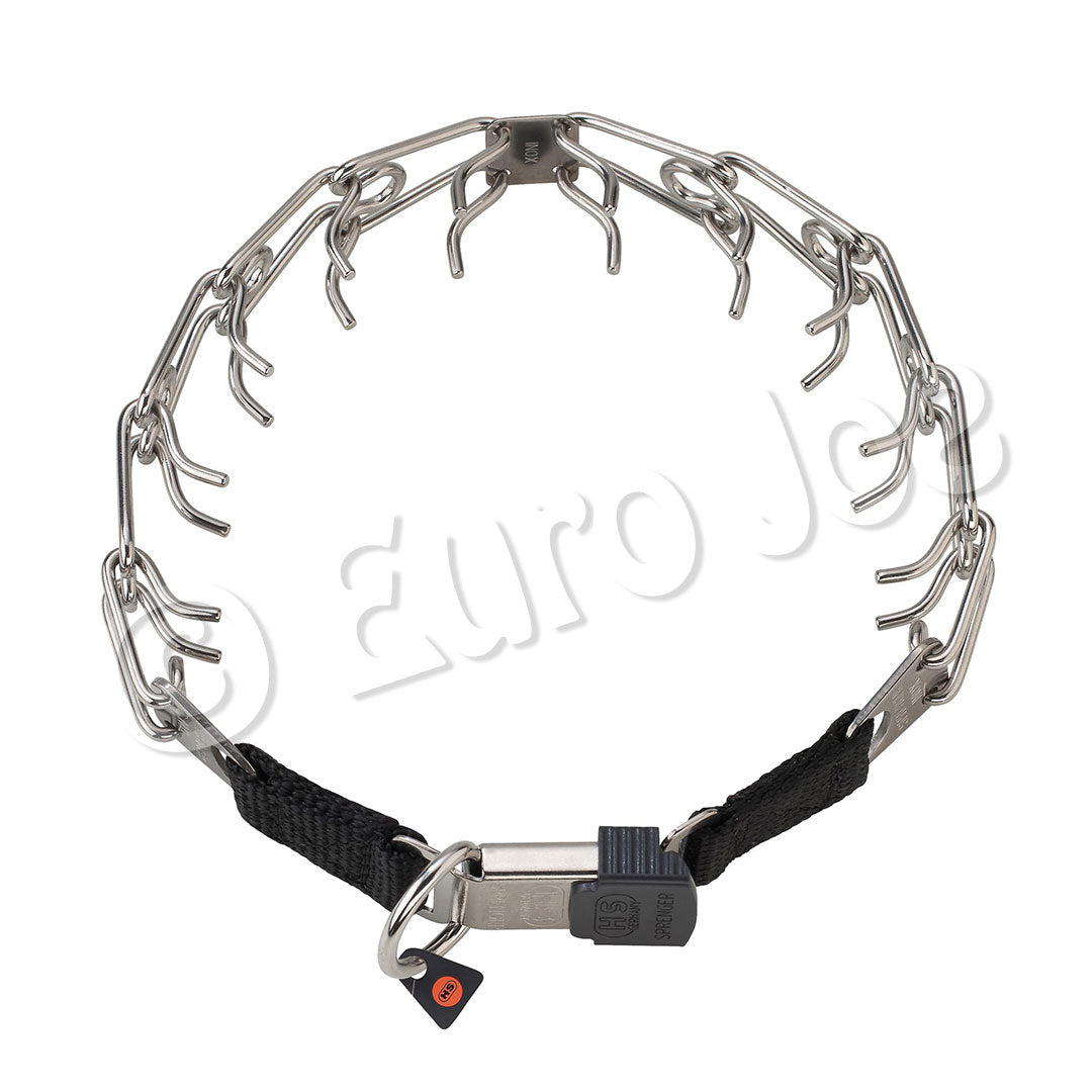 Herm Sprenger Stainless Ultra-Plus Prong Collar - Metal Clip