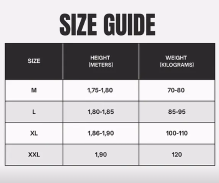 Demanet Basic (Standard Sizes) Semi Training suits