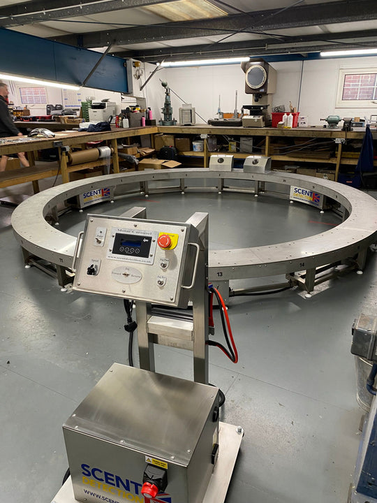 Motorized Multi-Function Scent Detection Training Carousel POA