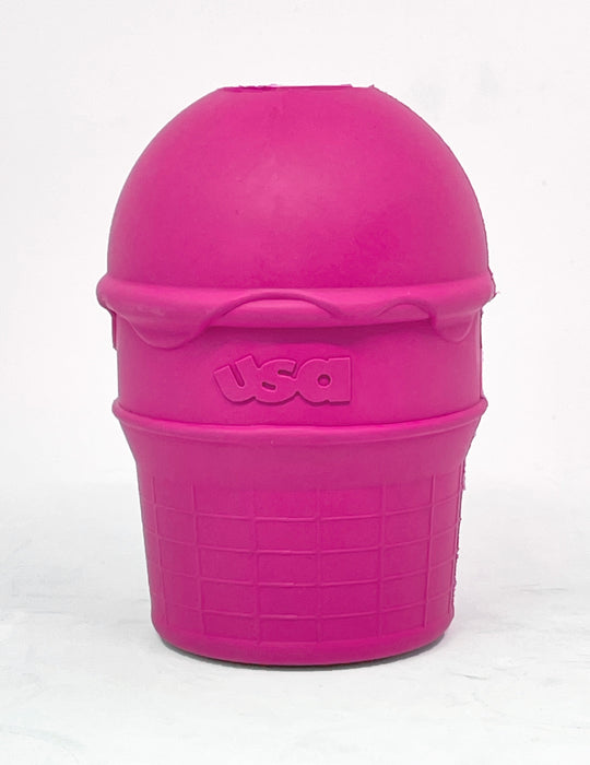 Sodapup Ice Cream Cone Chew Toy and Treat Dispenser