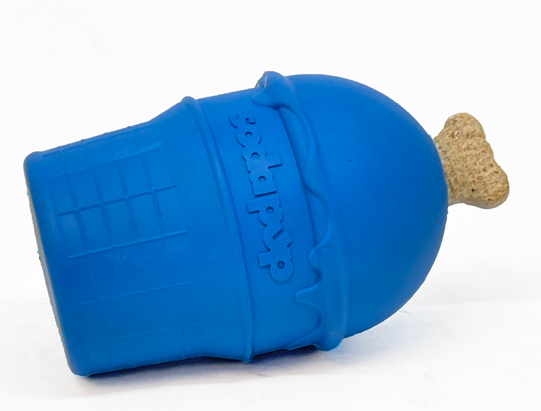 Sodapup Ice Cream Cone Chew Toy and Treat Dispenser