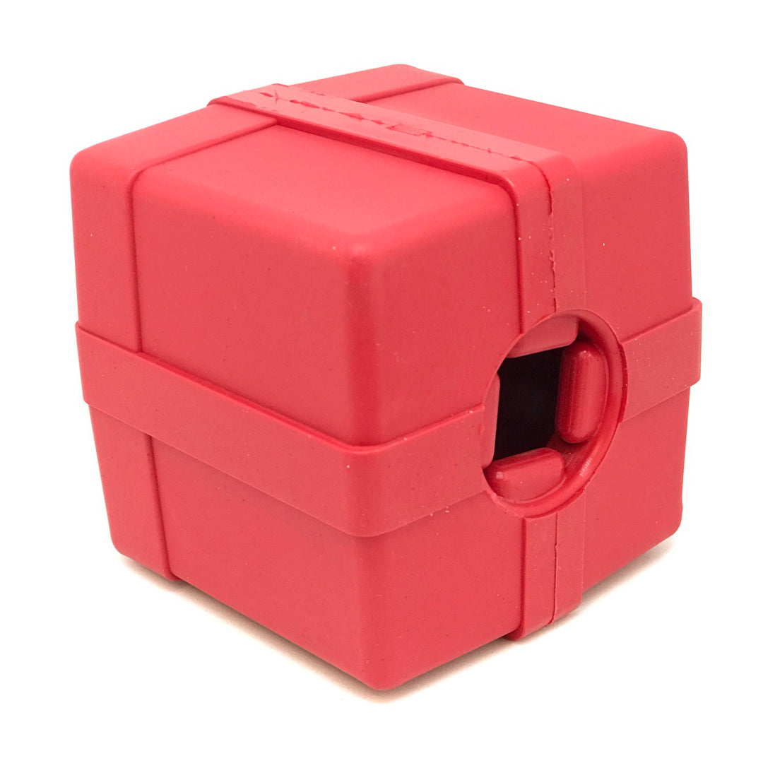 SodaPup Gift Box/Present Durable Rubber Chew Toy & Treat Dispenser