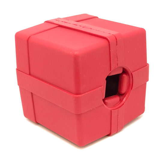 SodaPup Gift Box/Present Durable Rubber Chew Toy & Treat Dispenser