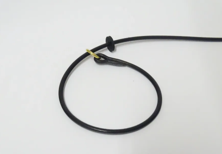 Round Leather Slip Lead