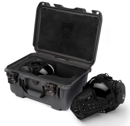 Dark Fighter K9 Helmet Rugged case