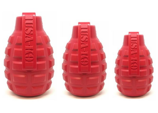 Grenade Durable Chew Toy & Treat Dispenser