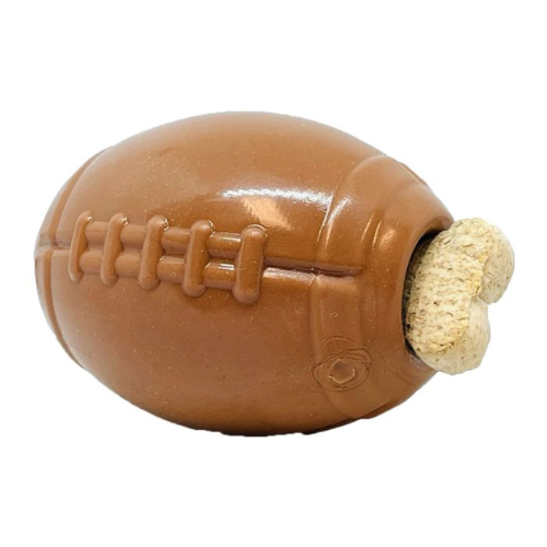MKB Football  durable chew toy and treat dispenser