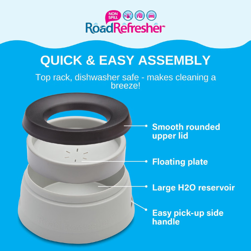 Non Spill Travel Bowl