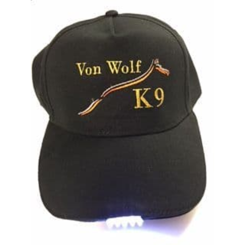 Vonwolf k9 Baseball Cap with LED Lights