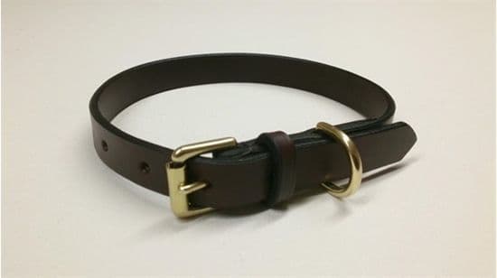 Bridle Leather Collar 25mm