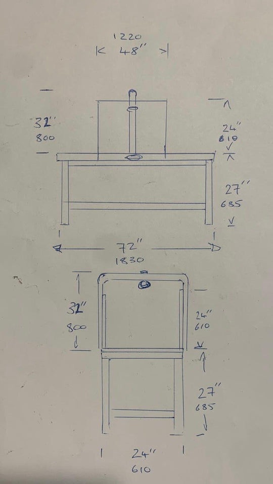 Training Station Table