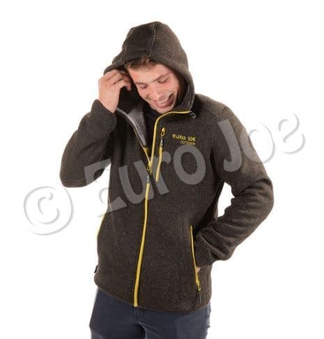 Euro Joe Fleece Jacket (Hoodie) - Men