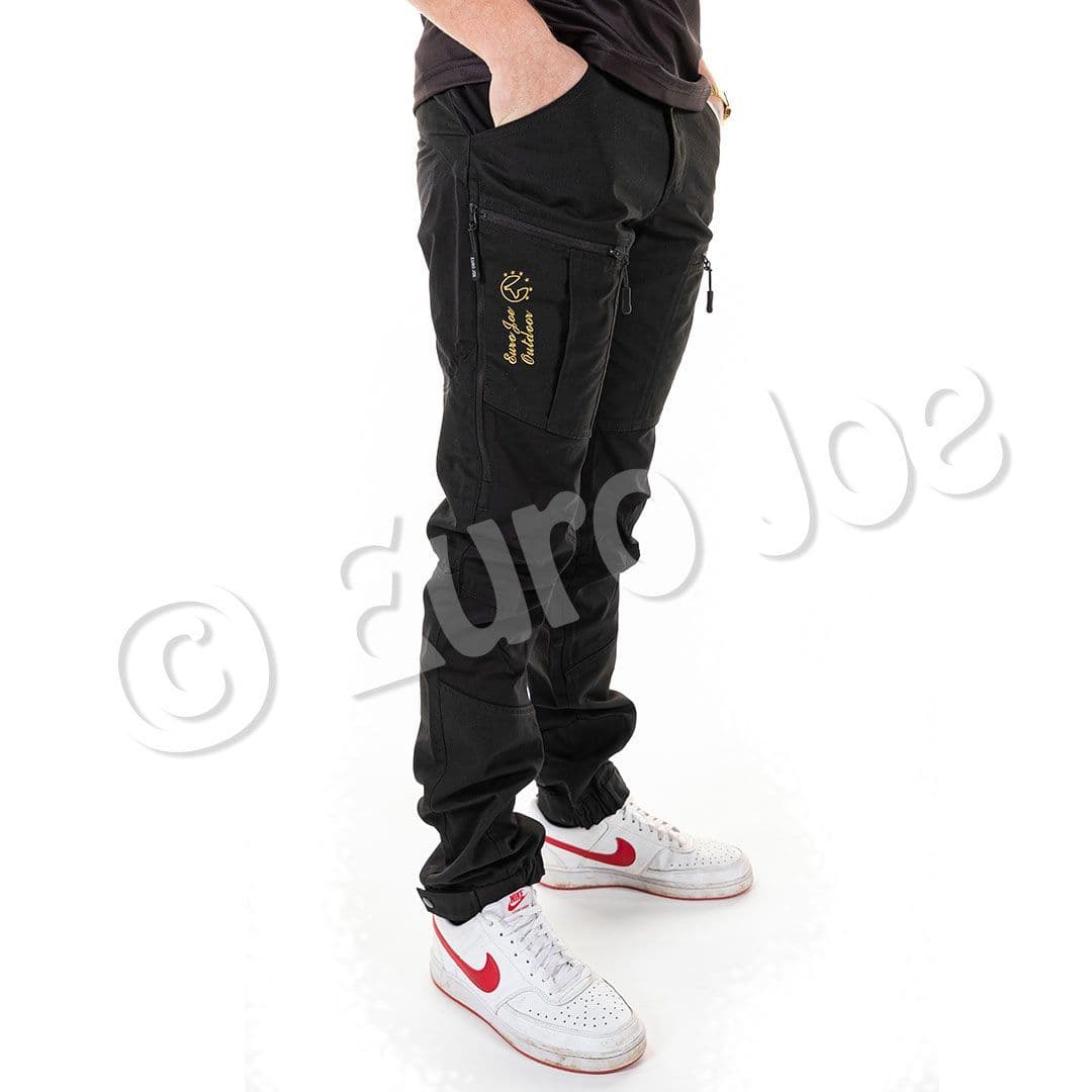 Euro Joe Men's "Easy Fit" trousers / Black