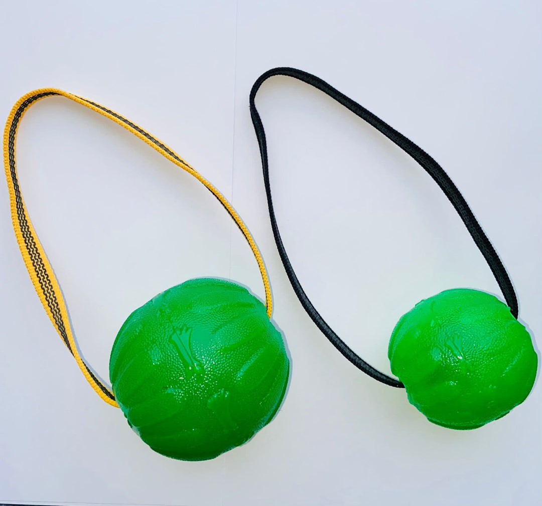Green Chewball on Rope