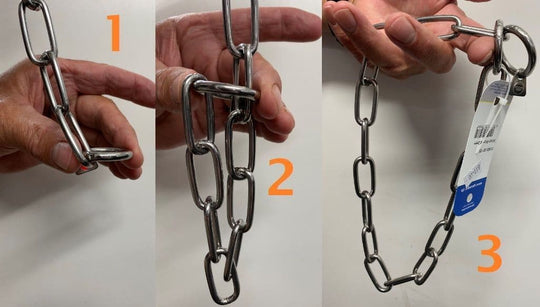 Herm Sprenger Fur Saver / Long Link 3mm Chain