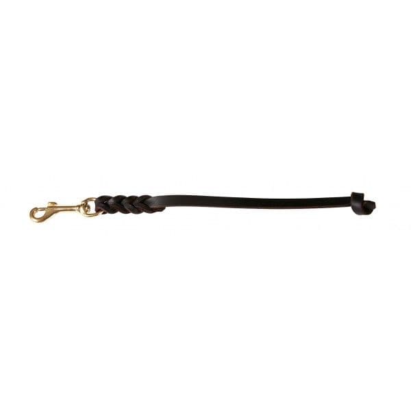 Leather Plaited Lead 12mm x 30cm