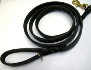 Leather Plaited Lead - 20mm
