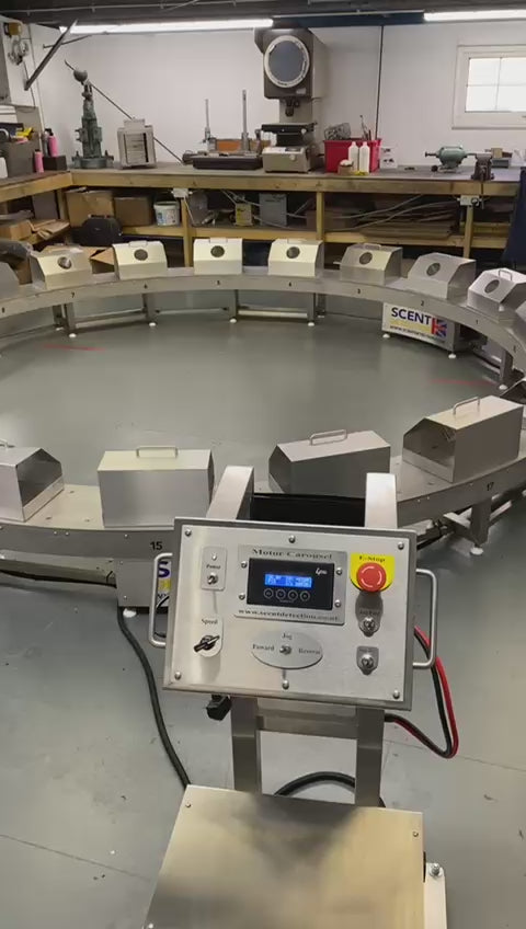 Motorized Multi-Function Scent Detection Training Carousel POA