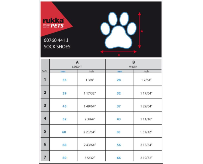 Rukka Sock Shoes-Waterproof Dog Boots