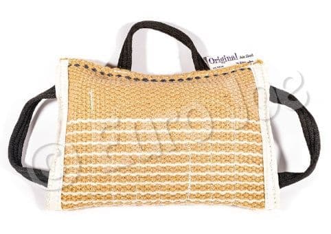 Tug with Gusset, Jute Hard 3 handles