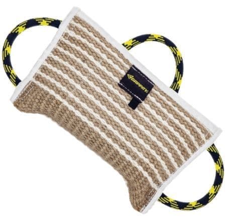 Tug with Gusset, Jute Hard 3 handles